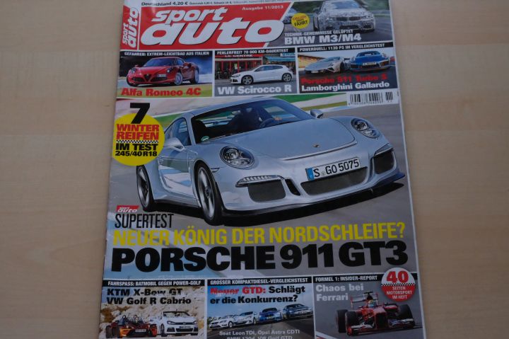 Deckblatt Sport Auto (11/2013)